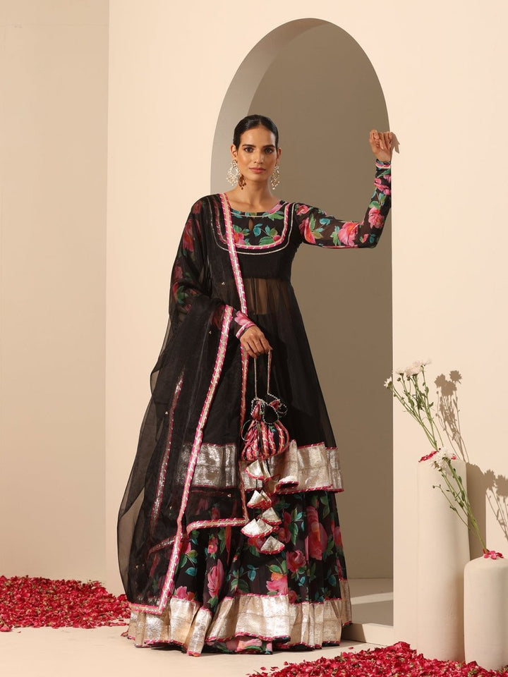 GUL GULAB LEHENGA SET - Pomcha Jaipur