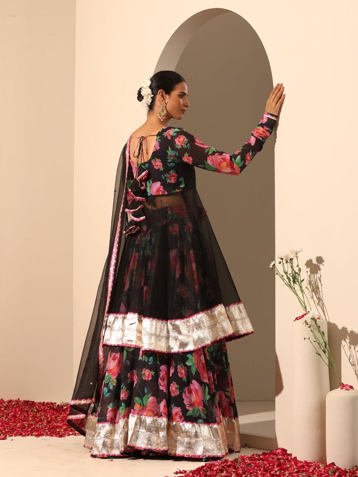 GUL GULAB LEHENGA SET - Pomcha Jaipur