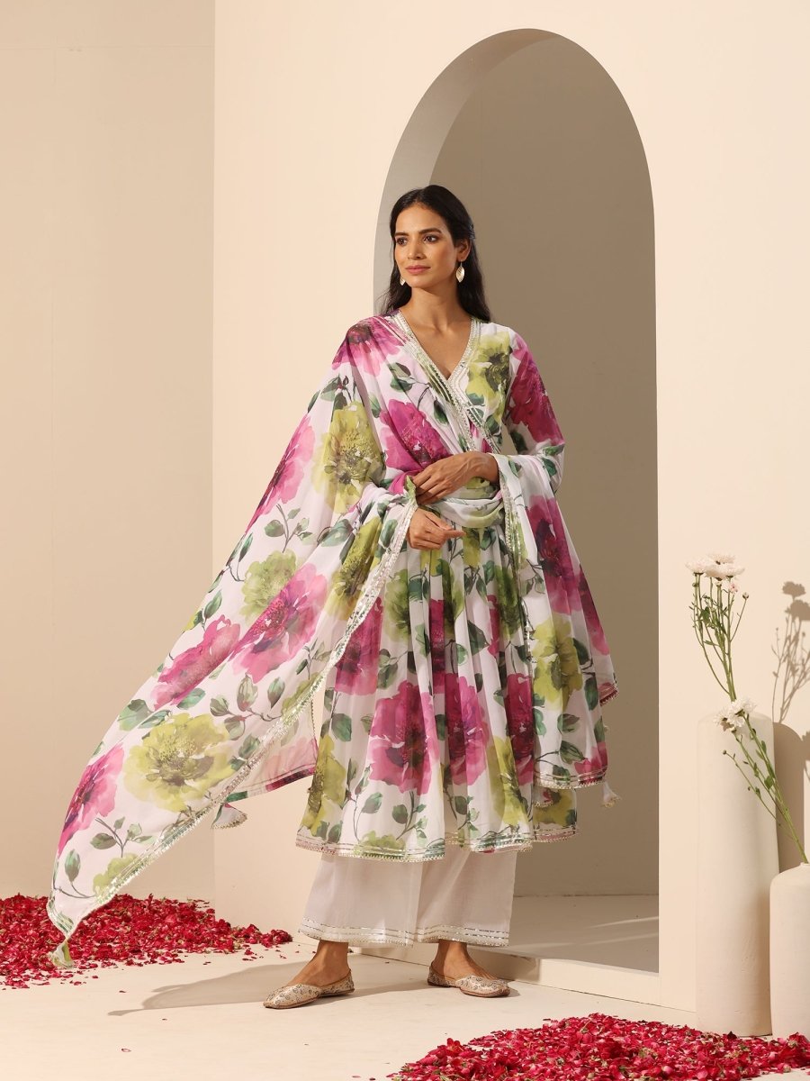 GUL GULISTAN ANARKALI SET - Pomcha Jaipur