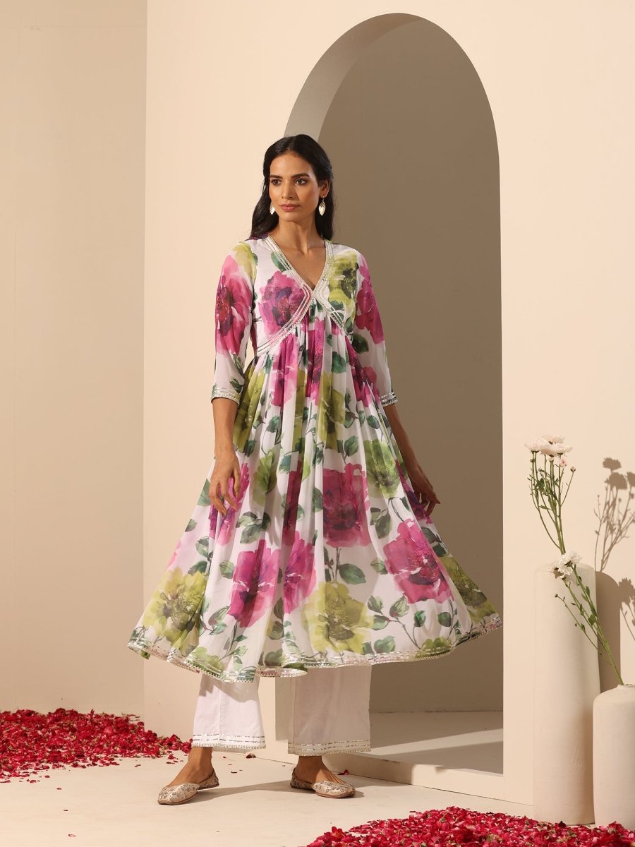 GUL GULISTAN ANARKALI SET - Pomcha Jaipur