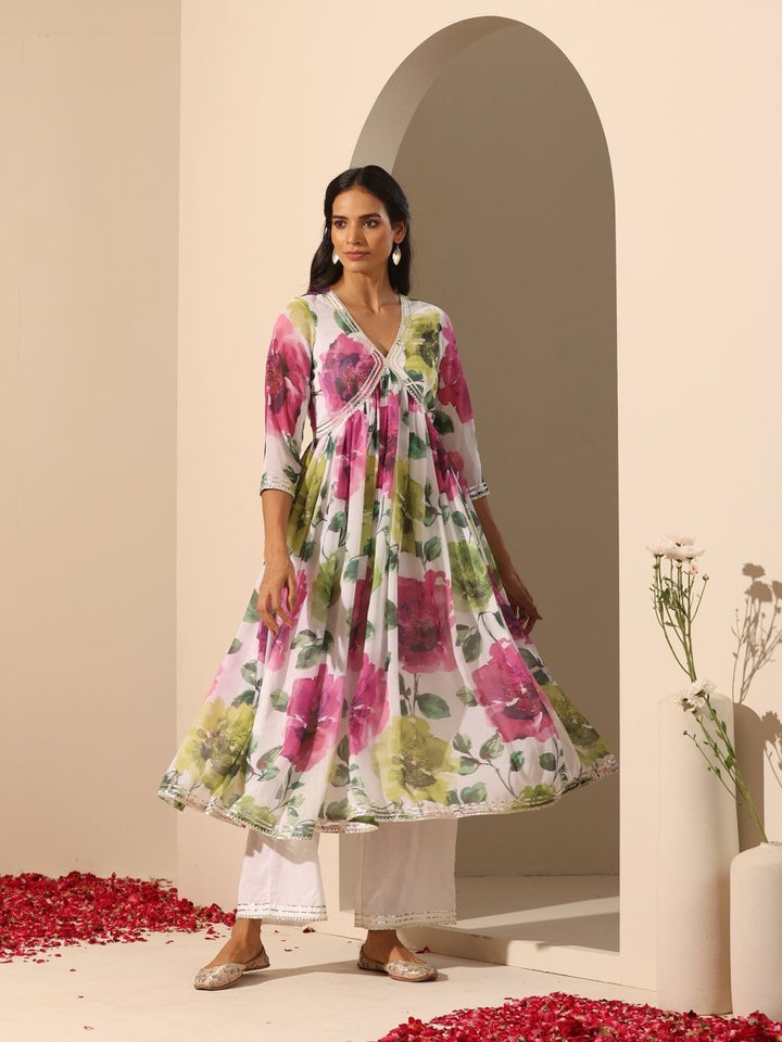 GUL GULISTAN ANARKALI SET - Pomcha Jaipur