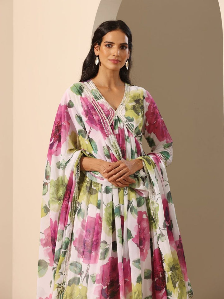 GUL GULISTAN ANARKALI SET - Pomcha Jaipur