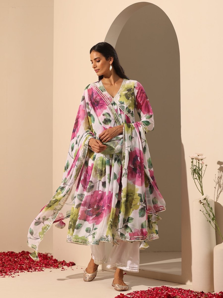 GUL GULISTAN ANARKALI SET - Pomcha Jaipur