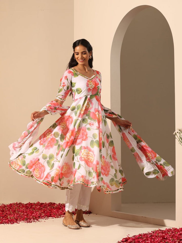 GUL NOOR ANARKALI SET - Pomcha Jaipur