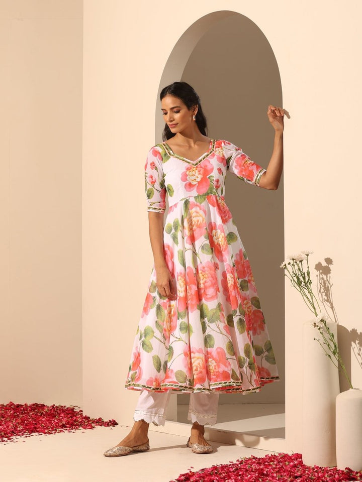 GUL NOOR ANARKALI SET - Pomcha Jaipur