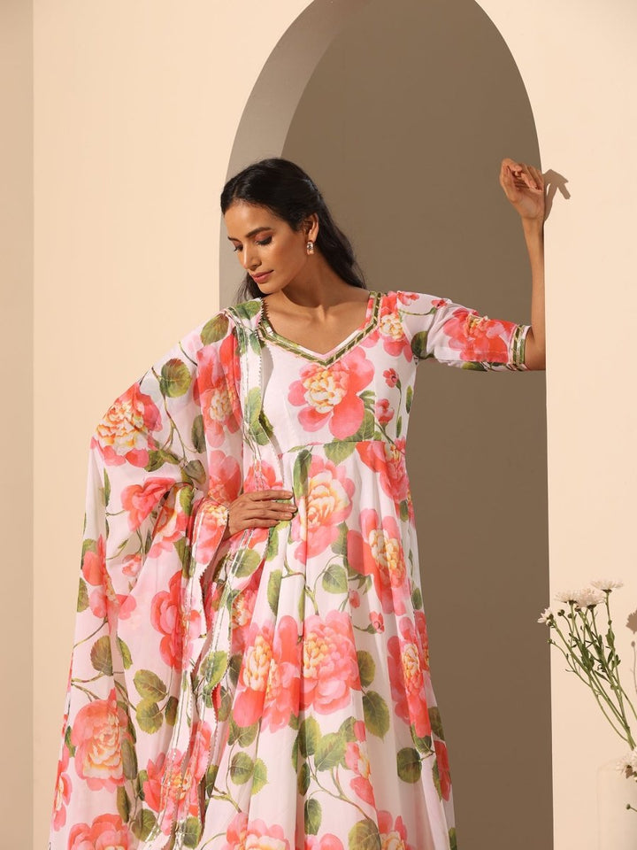 GUL NOOR ANARKALI SET - Pomcha Jaipur