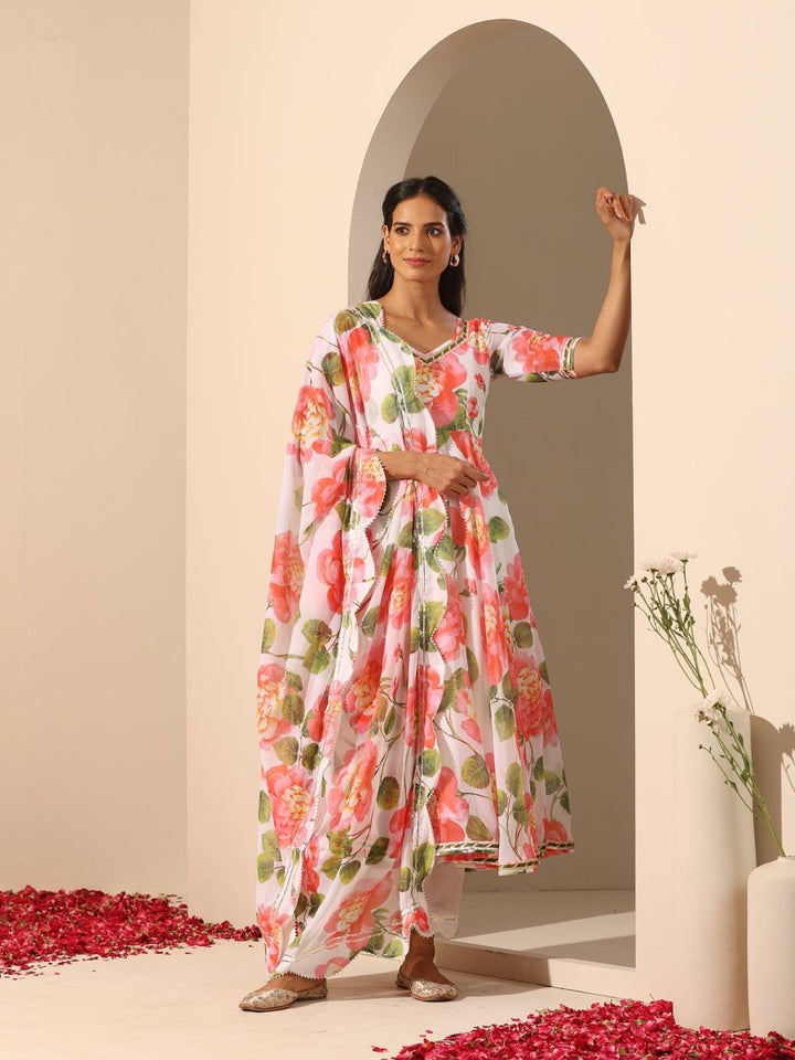 GUL NOOR ANARKALI SET - Pomcha Jaipur