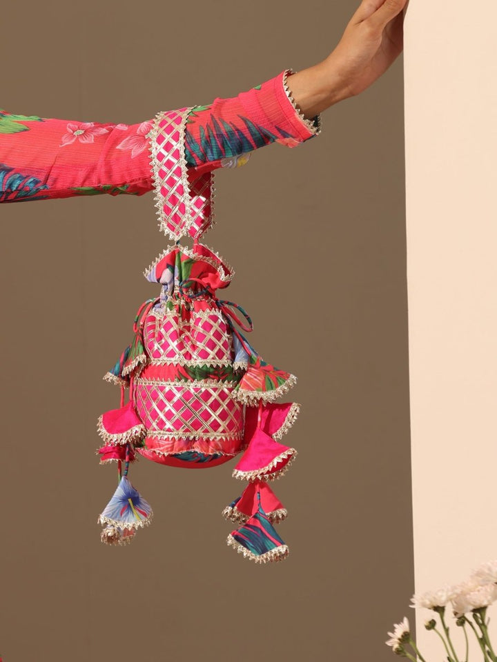 GUL QUDRAT SHARARA SET - Pomcha Jaipur