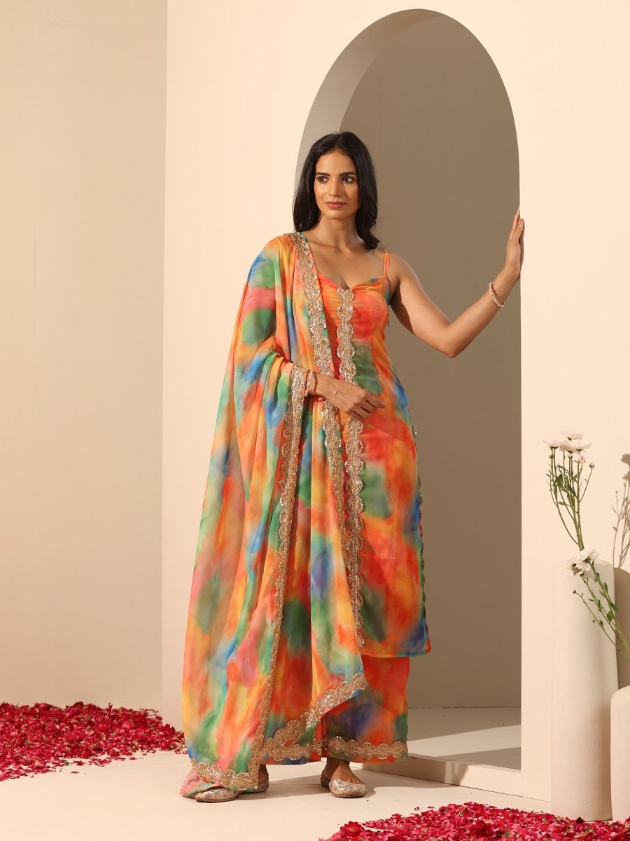 GUL - RANGBIRANGI SUIT SET - Pomcha Jaipur
