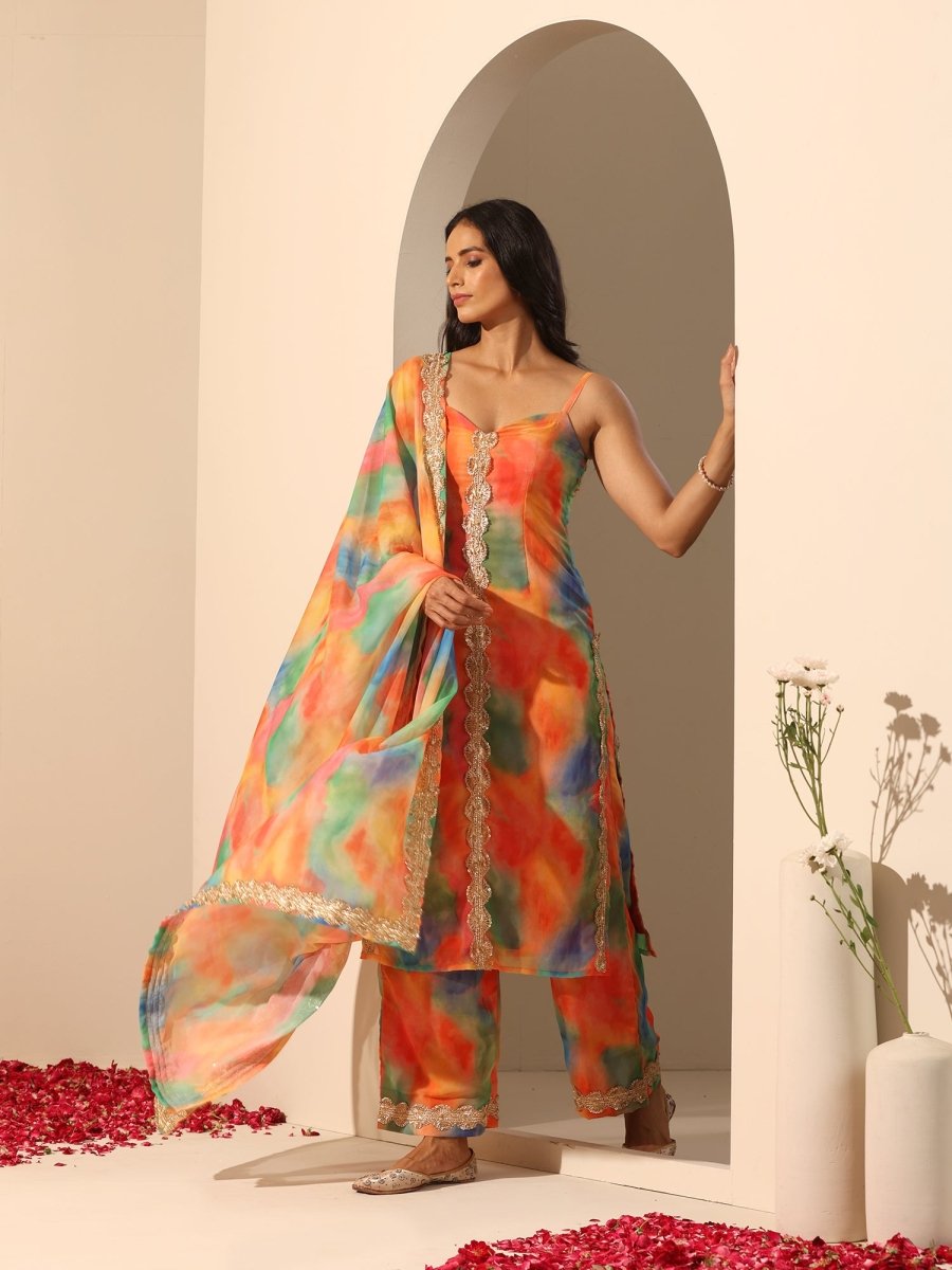 GUL - RANGBIRANGI SUIT SET - Pomcha Jaipur