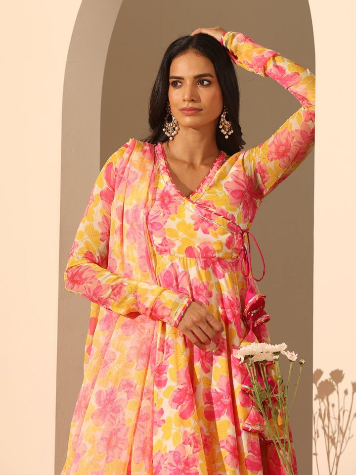 GUL RANGREZ ANGRAKHA SET - Pomcha Jaipur