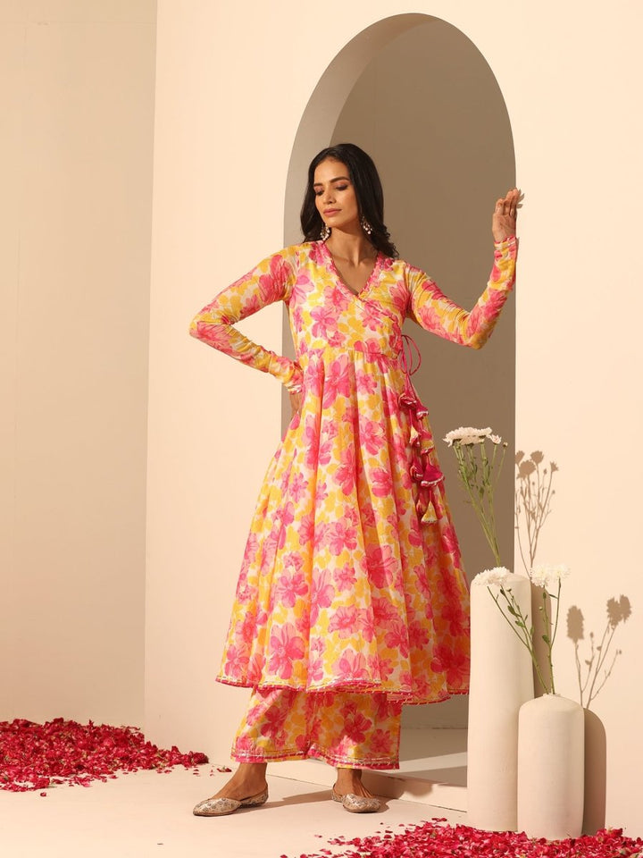 GUL RANGREZ ANGRAKHA SET - Pomcha Jaipur