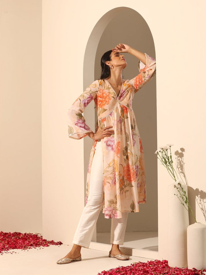 GUL RUHANI SUIT SET - Pomcha Jaipur