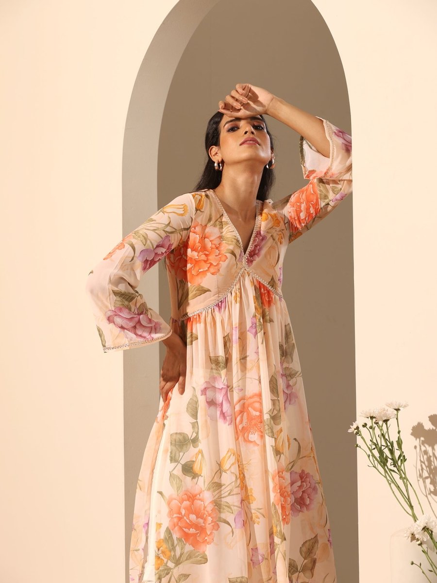 GUL RUHANI SUIT SET - Pomcha Jaipur