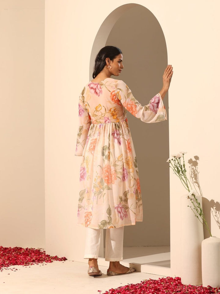GUL RUHANI SUIT SET - Pomcha Jaipur