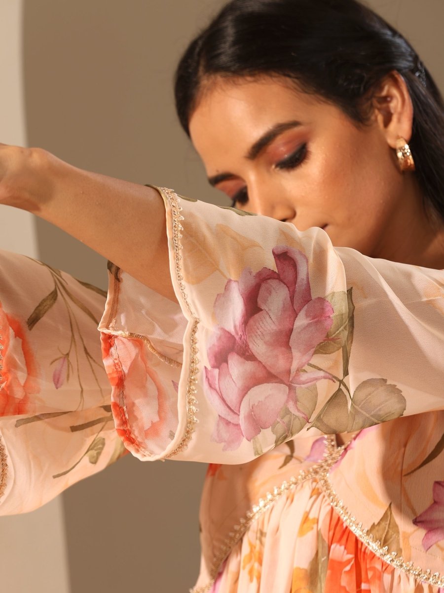 GUL RUHANI SUIT SET - Pomcha Jaipur