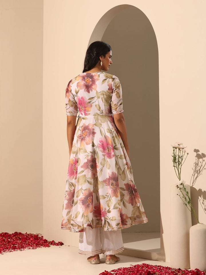 GUL SUFIYANA ANGRAKHA SET - Pomcha Jaipur