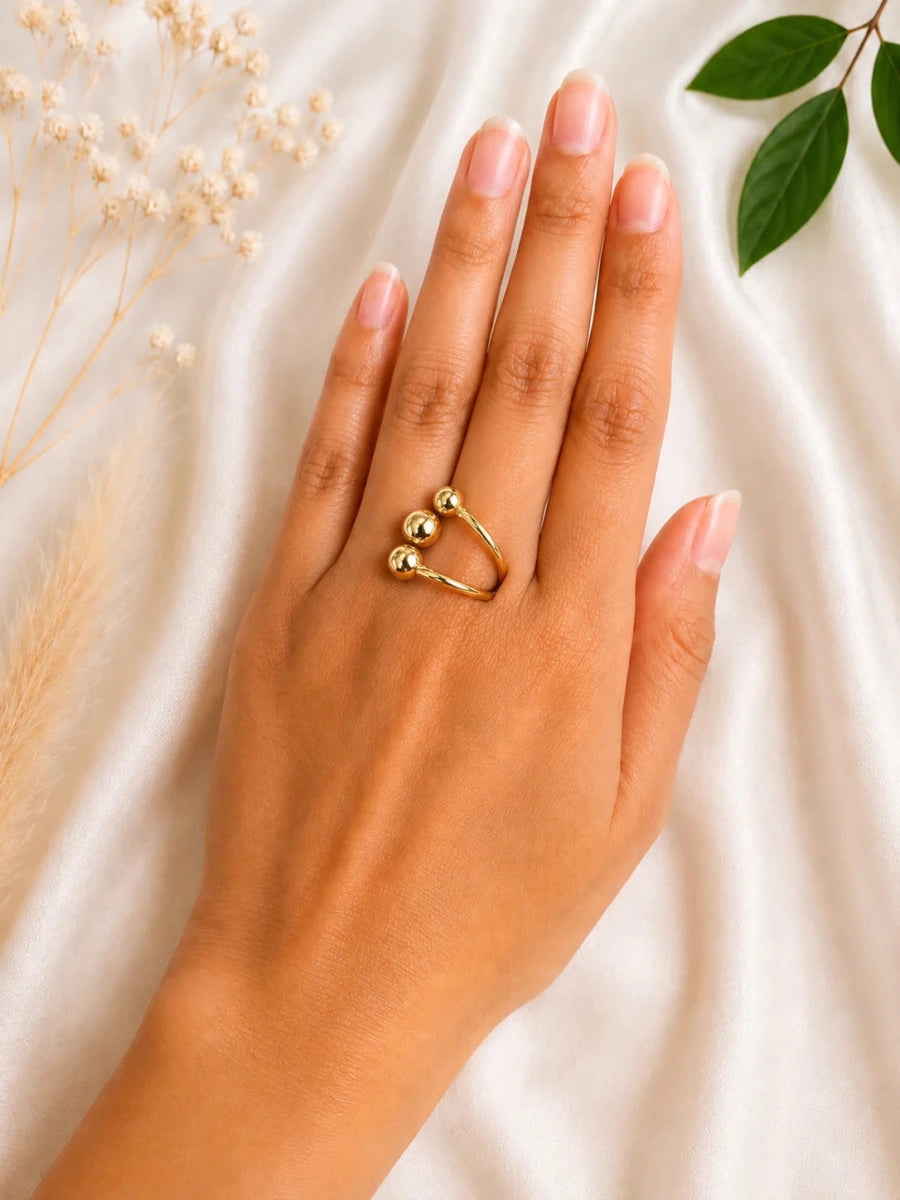 HALO TRIO RING - Pomcha Jaipur