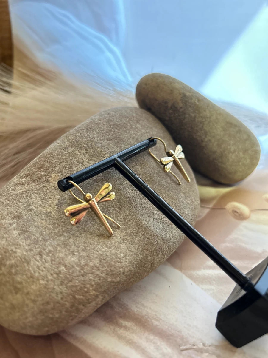 LITTLE BUTTERFLY EARRINGS - Pomcha Jaipur