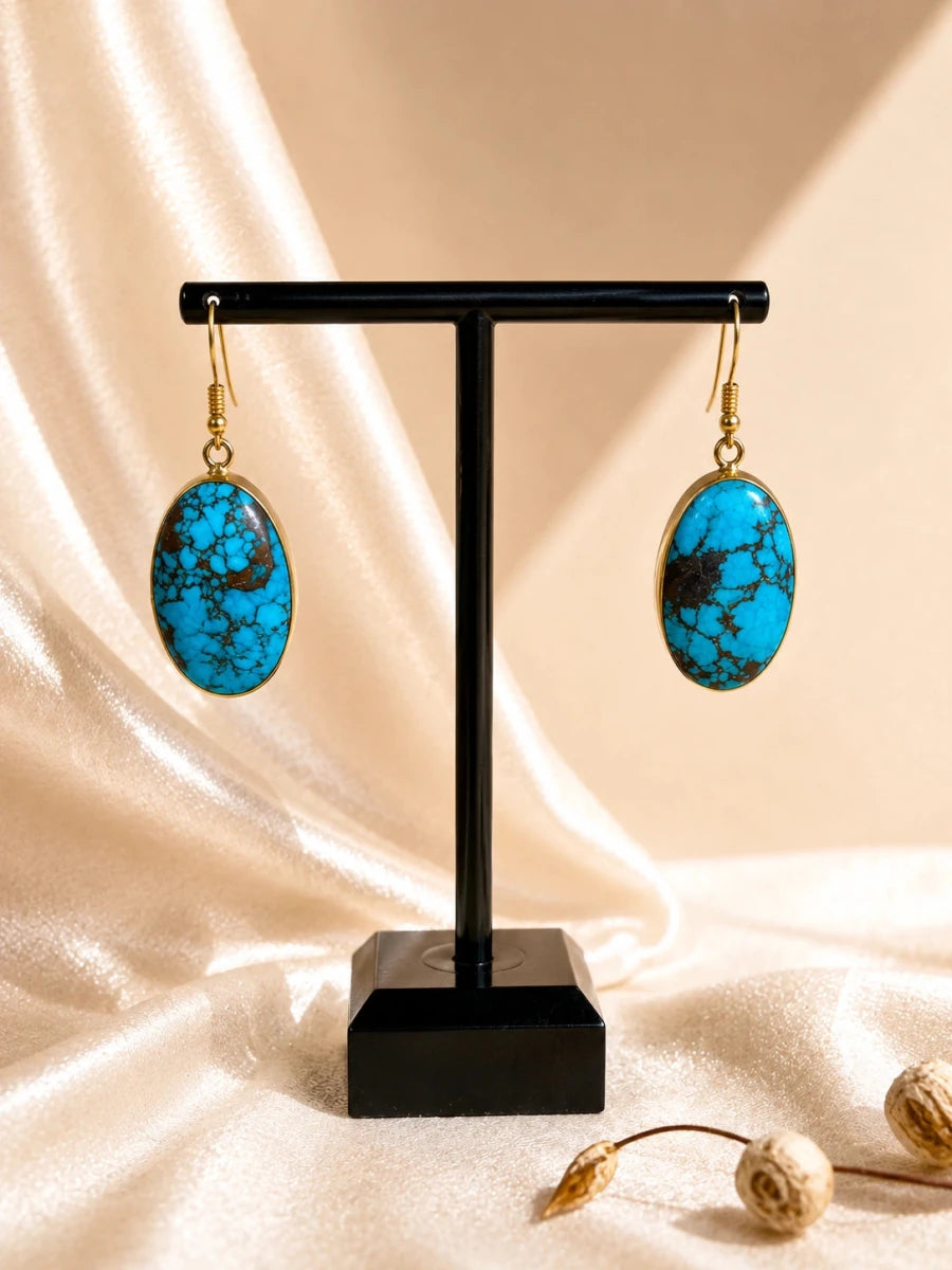 OCEAN MIST EARRINGS - Pomcha Jaipur