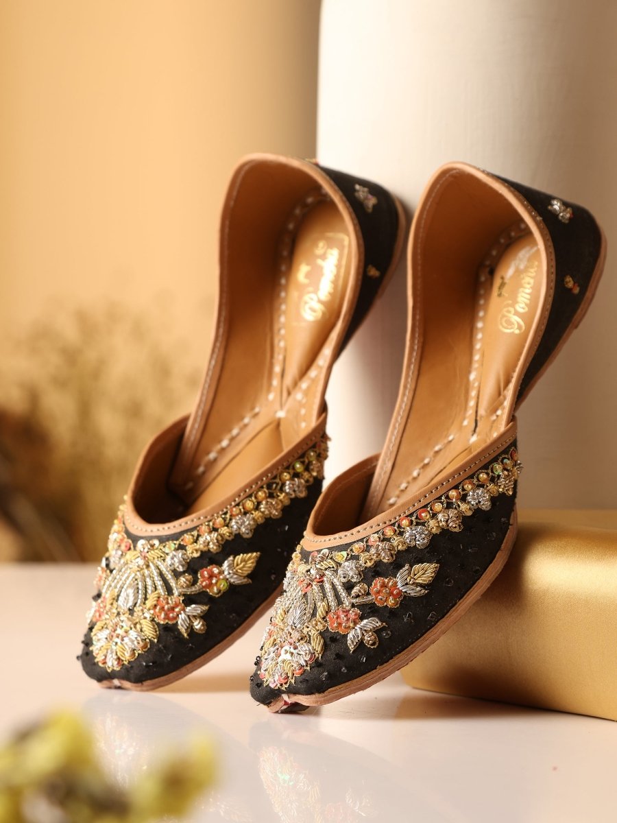 ROOH BLACK MOJARI - Pomcha Jaipur