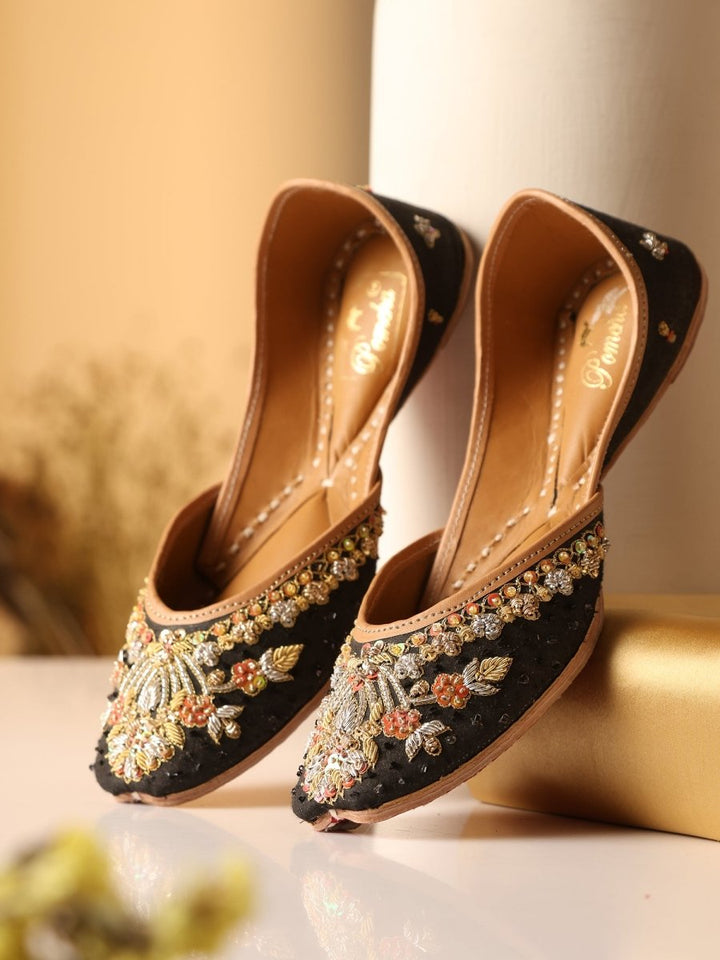 ROOH BLACK MOJARI - Pomcha Jaipur