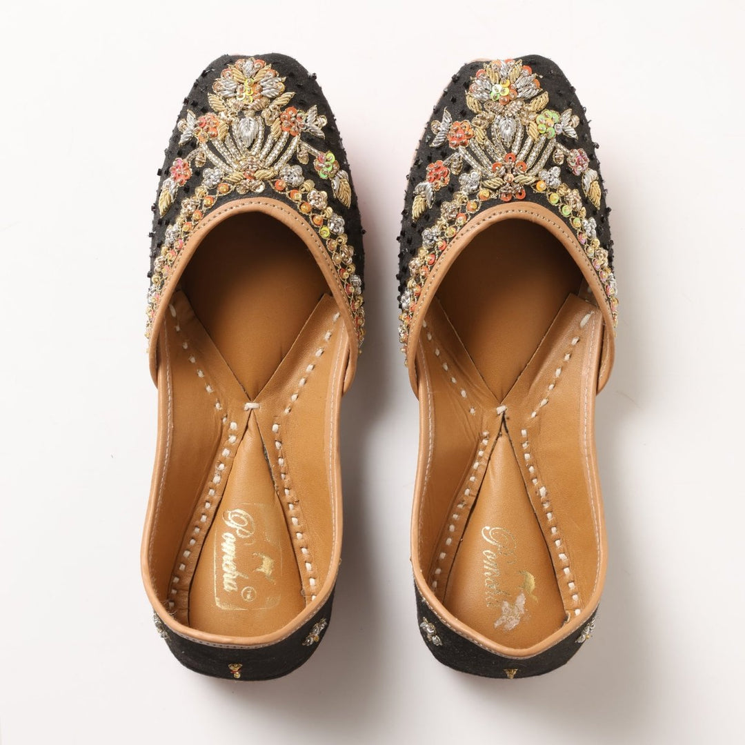 ROOH BLACK MOJARI - Pomcha Jaipur