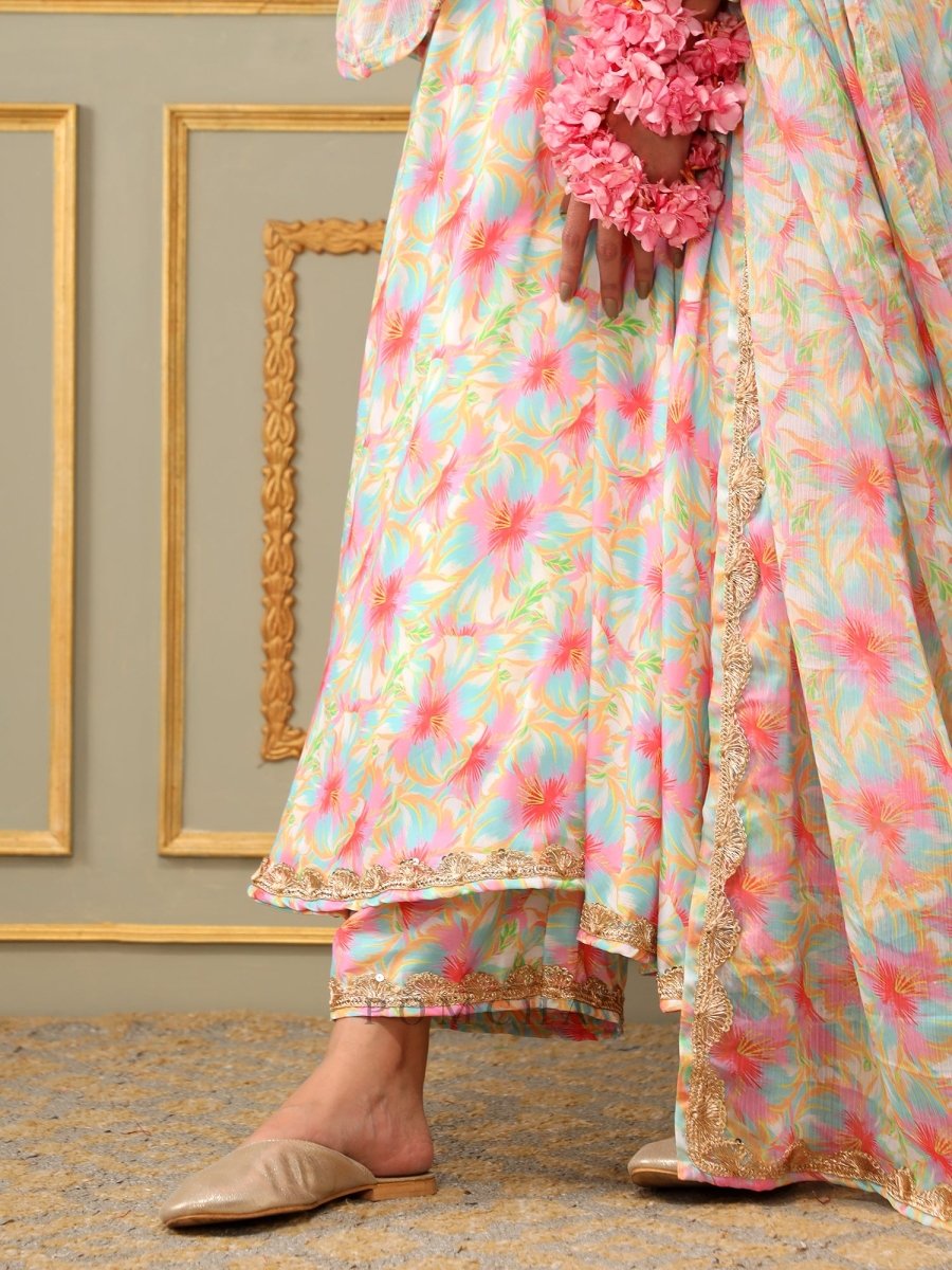 SAADGI GULISTAN ANARKALI SET - Pomcha Jaipur