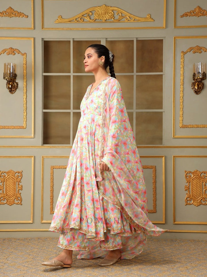 SAADGI GULISTAN ANARKALI SET - Pomcha Jaipur