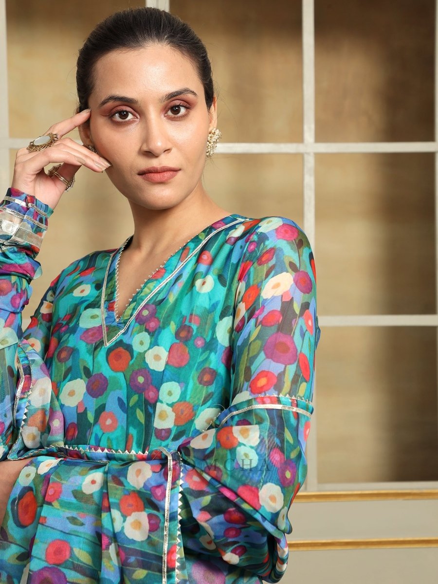 SAADGI PHULWARI ANARKALI SET - Pomcha Jaipur