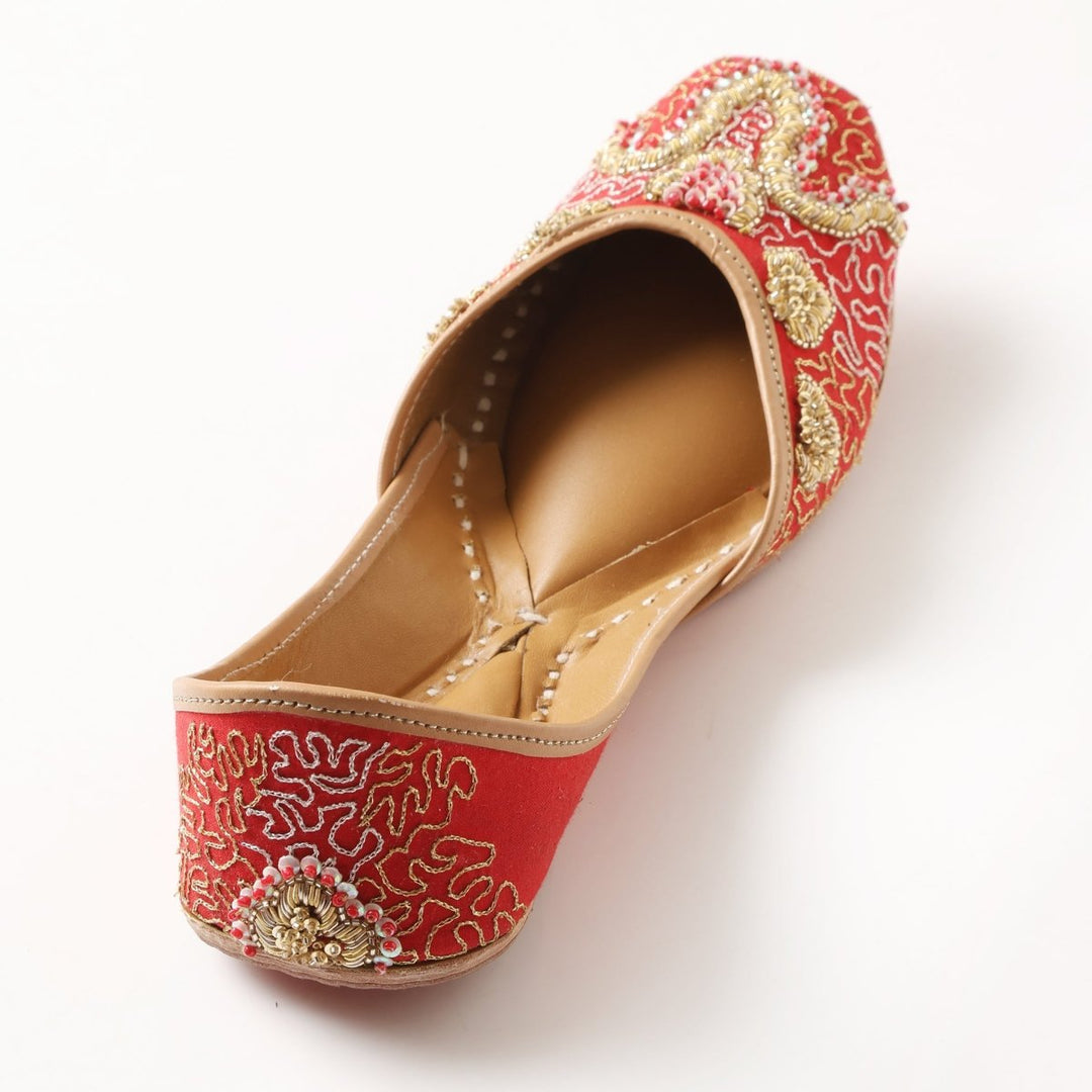 SURUKH LAAL ZARI MOJARI - Pomcha Jaipur