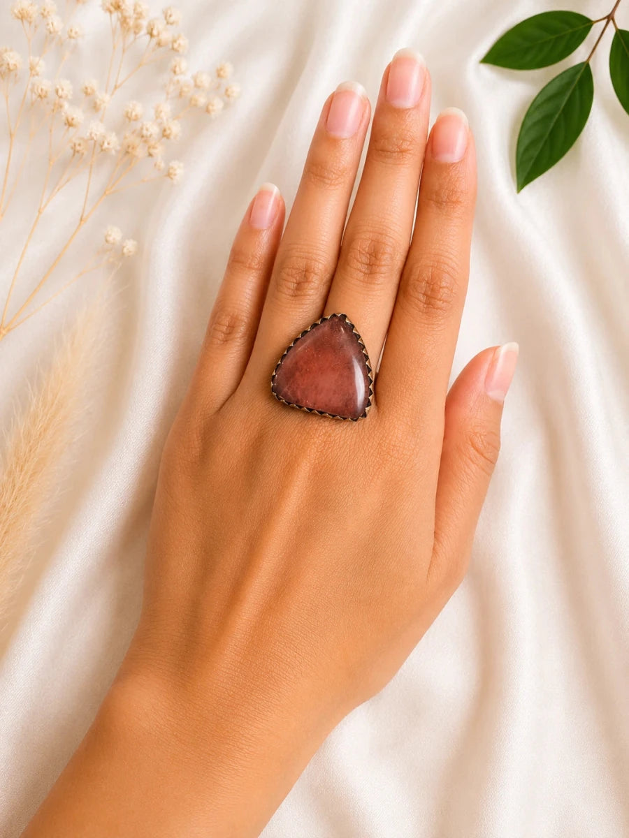 TERRA GLOW RING - Pomcha Jaipur