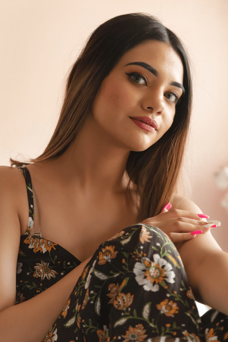 ROOP RANG HAND BLOCK COTTON NIGHT SET - Pomcha Jaipur