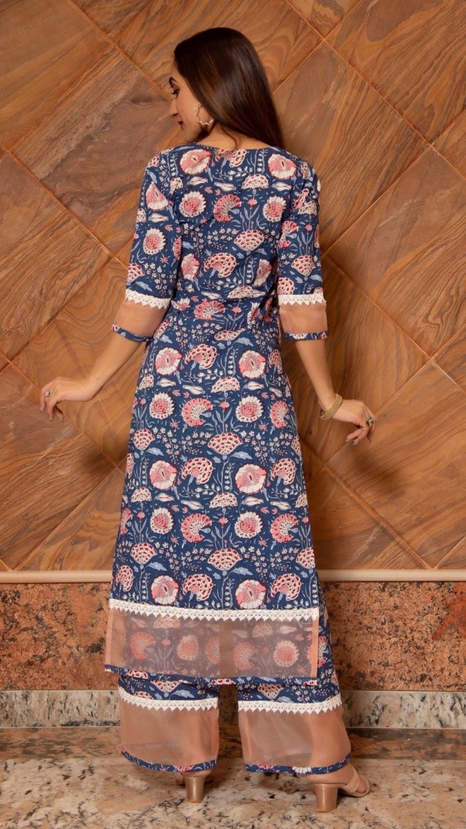 SARIKA COTTON SUIT SET - Pomcha Jaipur