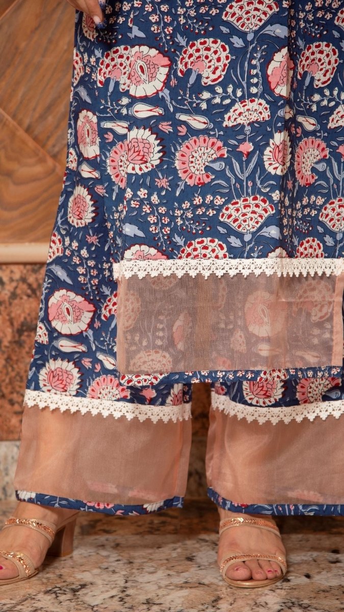 SARIKA COTTON SUIT SET - Pomcha Jaipur